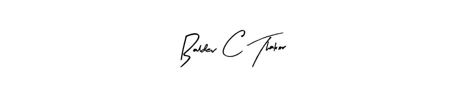 Make a beautiful signature design for name Baldev C Thakor. Use this online signature maker to create a handwritten signature for free. Baldev C Thakor signature style 8 images and pictures png