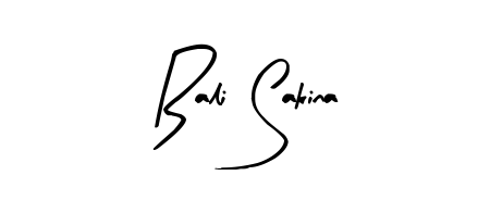 Designed for modern professionals: Bali Sakina name signature crafted with Arty Signature script. Ready for digital PDF workflows. Bali Sakina signature style 8 images and pictures png
