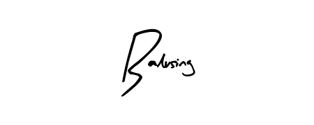A stylish, flowing autograph style designed for name Balusing using Arty Signature typography. Perfect for digital creative projects. Balusing signature style 8 images and pictures png