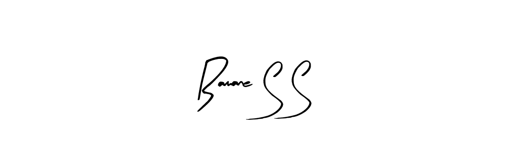 Use a signature maker to create a handwritten signature online. With this signature software, you can design (Arty Signature) your own signature for name Bamane S S. Bamane S S signature style 8 images and pictures png