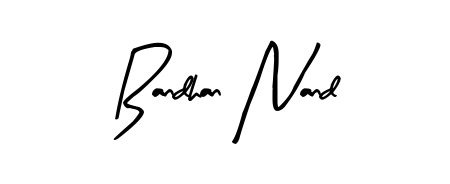 Style your name Bandhan Nand with confidence using Arty Signature signature design. Simple, elegant, and ready for immediate document use. Bandhan Nand signature style 8 images and pictures png