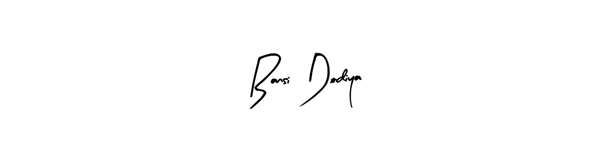 It looks lik you need a new signature style for name Bansi Dodiya. Design unique handwritten (Arty Signature) signature with our free signature maker in just a few clicks. Bansi Dodiya signature style 8 images and pictures png