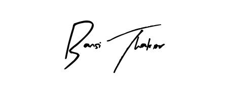Express your personality with a custom Bansi Thakor signature crafted with Arty Signature typography. Free transparent PNG download available. Bansi Thakor signature style 8 images and pictures png