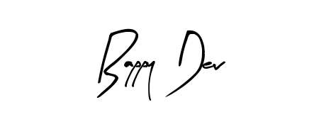 Stand out with a creative autograph for Bappy Dev. The Arty Signature styling blends modern aesthetics with classic signature flourishes. Bappy Dev signature style 8 images and pictures png