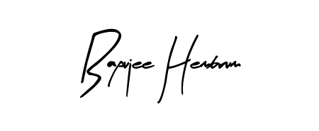 Make your name Bapujee Hembrum memorable on every contract using Arty Signature autograph style. Instant transparent background export available. Bapujee Hembrum signature style 8 images and pictures png