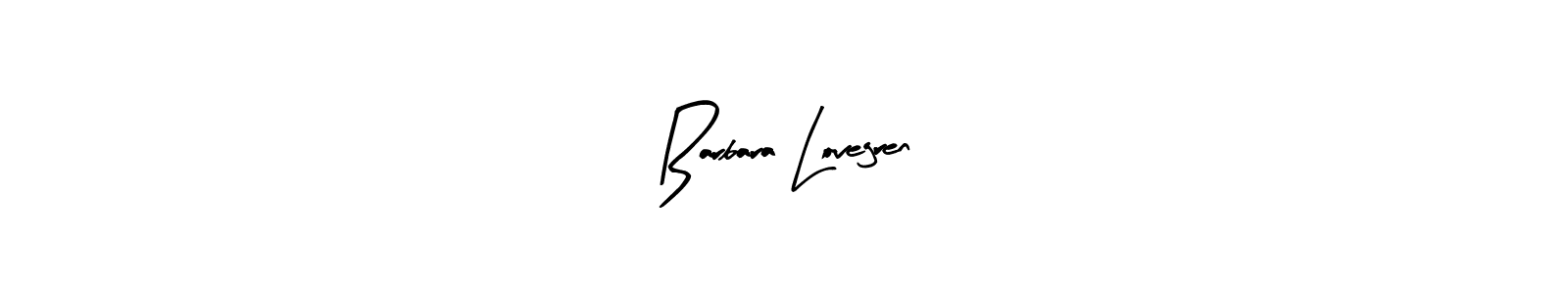 Barbara Lovegren stylish signature style. Best Handwritten Sign (Arty Signature) for my name. Handwritten Signature Collection Ideas for my name Barbara Lovegren. Barbara Lovegren signature style 8 images and pictures png