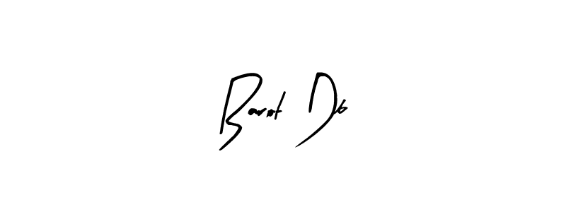 Similarly Arty Signature is the best handwritten signature design. Signature creator online .You can use it as an online autograph creator for name Barot Db. Barot Db signature style 8 images and pictures png