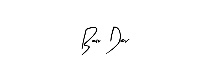 Similarly Arty Signature is the best handwritten signature design. Signature creator online .You can use it as an online autograph creator for name Basu Dev. Basu Dev signature style 8 images and pictures png