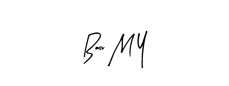 Make a short Basu M Y signature style. Manage your documents anywhere anytime using Arty Signature. Create and add eSignatures, submit forms, share and send files easily. Basu M Y signature style 8 images and pictures png
