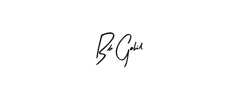 Make a beautiful signature design for name Bb Gohil. Use this online signature maker to create a handwritten signature for free. Bb Gohil signature style 8 images and pictures png