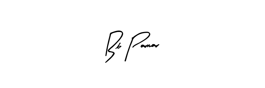 Make a beautiful signature design for name Bb Parmar. With this signature (Arty Signature) style, you can create a handwritten signature for free. Bb Parmar signature style 8 images and pictures png