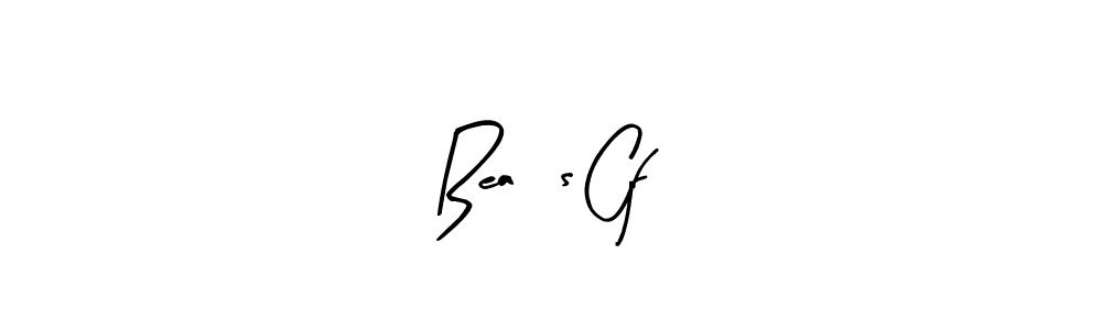 The best way (Arty Signature) to make a short signature is to pick only two or three words in your name. The name Bea’s Gf include a total of six letters. For converting this name. Bea’s Gf signature style 8 images and pictures png