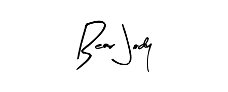Design your own signature with our free online signature maker. With this signature software, you can create a handwritten (Arty Signature) signature for name Bear Jody. Bear Jody signature style 8 images and pictures png