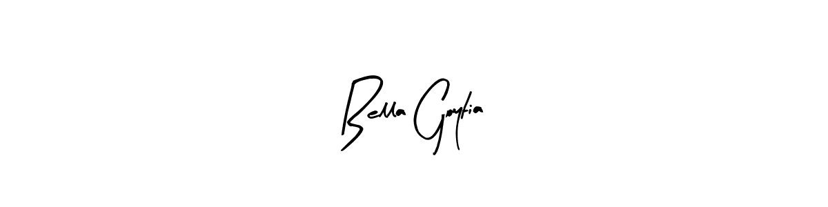 Similarly Arty Signature is the best handwritten signature design. Signature creator online .You can use it as an online autograph creator for name Bella Goytia. Bella Goytia signature style 8 images and pictures png