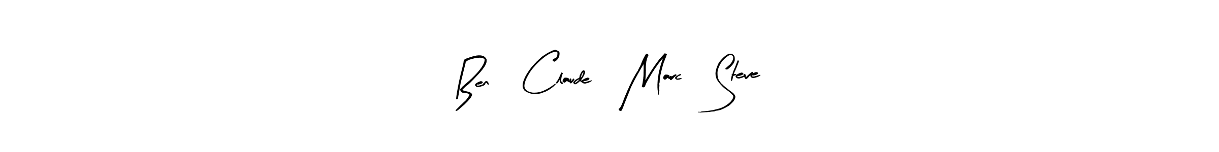 It looks lik you need a new signature style for name Ben, Claude, Marc, Steve. Design unique handwritten (Arty Signature) signature with our free signature maker in just a few clicks. Ben, Claude, Marc, Steve signature style 8 images and pictures png