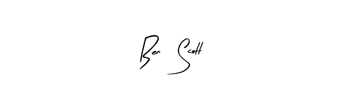 Make a beautiful signature design for name Ben   Scott. With this signature (Arty Signature) style, you can create a handwritten signature for free. Ben   Scott signature style 8 images and pictures png