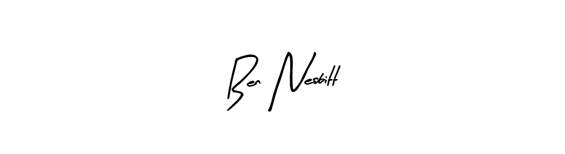 You should practise on your own different ways (Arty Signature) to write your name (Ben Nesbitt) in signature. don't let someone else do it for you. Ben Nesbitt signature style 8 images and pictures png