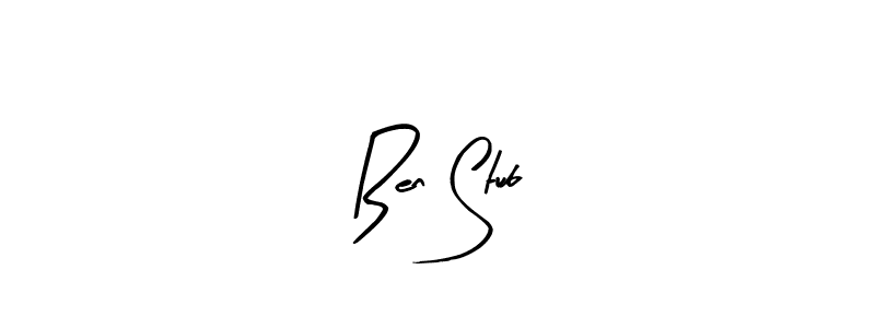 Use a signature maker to create a handwritten signature online. With this signature software, you can design (Arty Signature) your own signature for name Ben Stub. Ben Stub signature style 8 images and pictures png