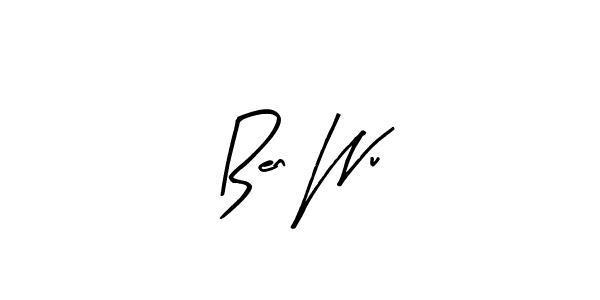 Also You can easily find your signature by using the search form. We will create Ben Wu name handwritten signature images for you free of cost using Arty Signature sign style. Ben Wu signature style 8 images and pictures png