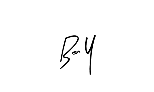 if you are searching for the best signature style for your name Ben Y. so please give up your signature search. here we have designed multiple signature styles  using Arty Signature. Ben Y signature style 8 images and pictures png