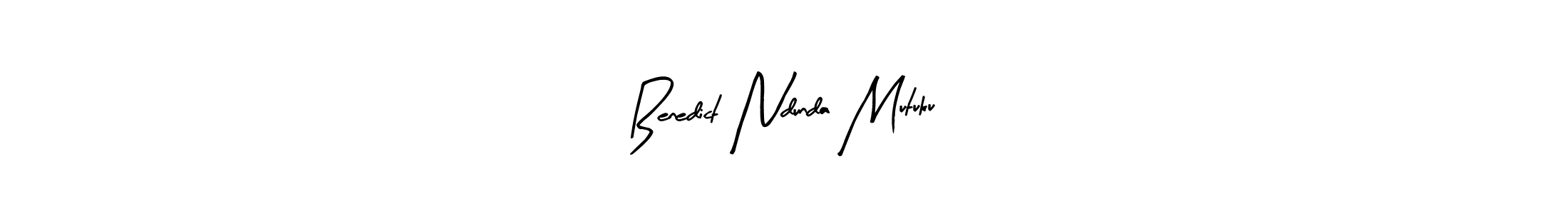 Similarly Arty Signature is the best handwritten signature design. Signature creator online .You can use it as an online autograph creator for name Benedict Ndunda Mutuku. Benedict Ndunda Mutuku signature style 8 images and pictures png