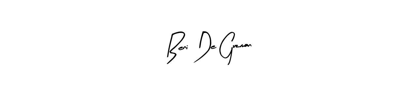 Similarly Arty Signature is the best handwritten signature design. Signature creator online .You can use it as an online autograph creator for name Beni De Guzman. Beni De Guzman signature style 8 images and pictures png