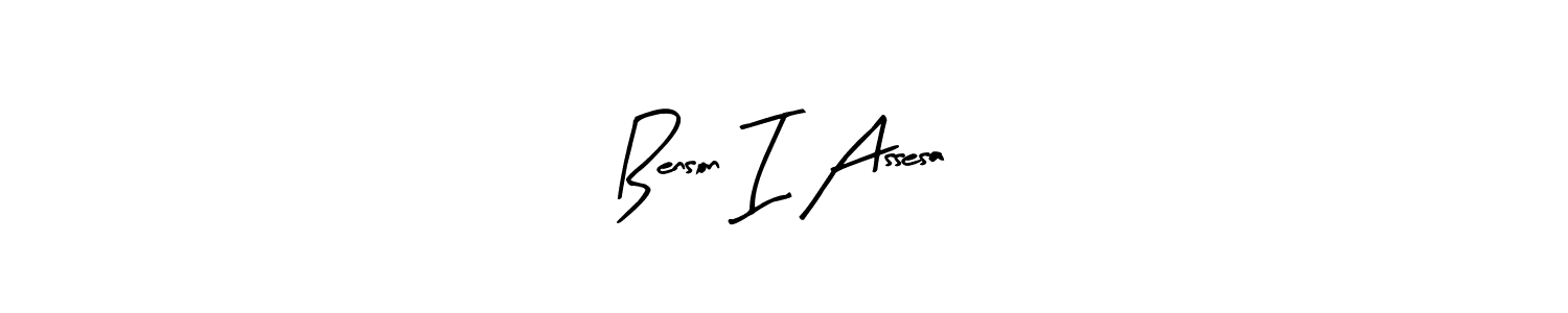 How to Draw Benson I Assesa signature style? Arty Signature is a latest design signature styles for name Benson I Assesa. Benson I Assesa signature style 8 images and pictures png