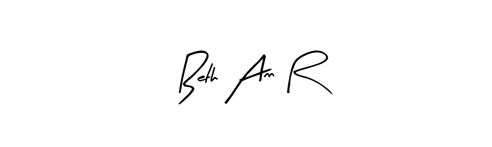 Make a beautiful signature design for name Beth Ann R. With this signature (Arty Signature) style, you can create a handwritten signature for free. Beth Ann R signature style 8 images and pictures png