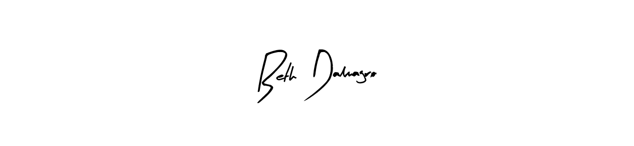 Similarly Arty Signature is the best handwritten signature design. Signature creator online .You can use it as an online autograph creator for name Beth Dalmagro. Beth Dalmagro signature style 8 images and pictures png