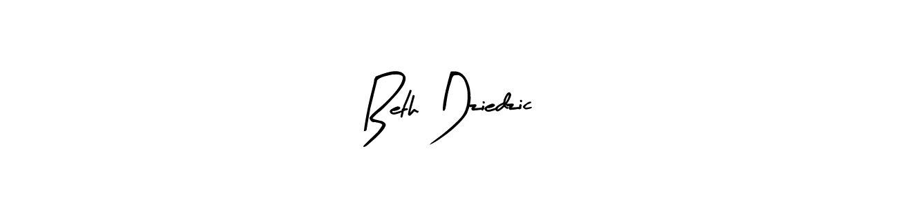 You should practise on your own different ways (Arty Signature) to write your name (Beth Dziedzic) in signature. don't let someone else do it for you. Beth Dziedzic signature style 8 images and pictures png