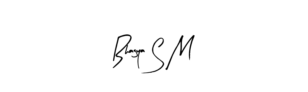 How to Draw Bhagya S M signature style? Arty Signature is a latest design signature styles for name Bhagya S M. Bhagya S M signature style 8 images and pictures png