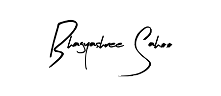 Design your own signature with our free online signature maker. With this signature software, you can create a handwritten (Arty Signature) signature for name Bhagyashree Sahoo. Bhagyashree Sahoo signature style 8 images and pictures png