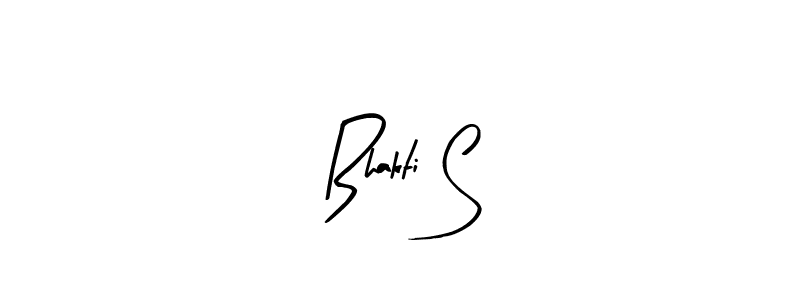 Create a beautiful signature design for name Bhakti S. With this signature (Arty Signature) fonts, you can make a handwritten signature for free. Bhakti S signature style 8 images and pictures png