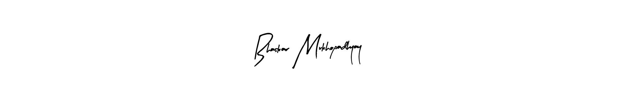 Arty Signature is a professional signature style that is perfect for those who want to add a touch of class to their signature. It is also a great choice for those who want to make their signature more unique. Get Bhaskar Mukhopadhyay name to fancy signature for free. Bhaskar Mukhopadhyay signature style 8 images and pictures png