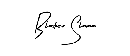 Transform the name Bhasker Sharma into a signature masterpiece using Arty Signature font. Ideal for photographers, artists, and creators looking for watermarks. Bhasker Sharma signature style 8 images and pictures png