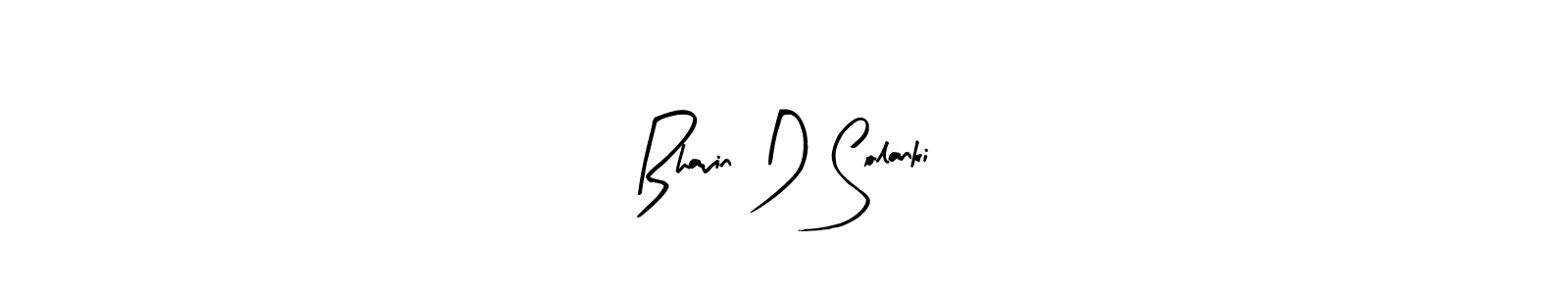 How to make Bhavin D Solanki signature? Arty Signature is a professional autograph style. Create handwritten signature for Bhavin D Solanki name. Bhavin D Solanki signature style 8 images and pictures png