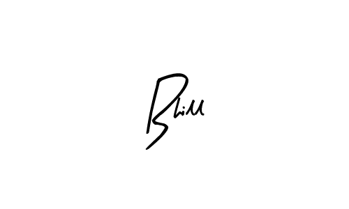 Make a beautiful signature design for name Bhill. With this signature (Arty Signature) style, you can create a handwritten signature for free. Bhill signature style 8 images and pictures png