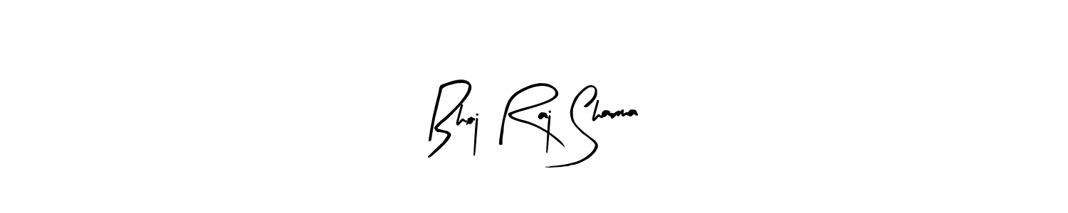 Arty Signature is a professional signature style that is perfect for those who want to add a touch of class to their signature. It is also a great choice for those who want to make their signature more unique. Get Bhoj Raj Sharma name to fancy signature for free. Bhoj Raj Sharma signature style 8 images and pictures png