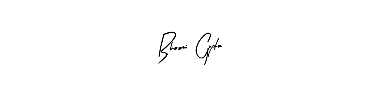 Make a beautiful signature design for name Bhoomi  Gupta. Use this online signature maker to create a handwritten signature for free. Bhoomi  Gupta signature style 8 images and pictures png