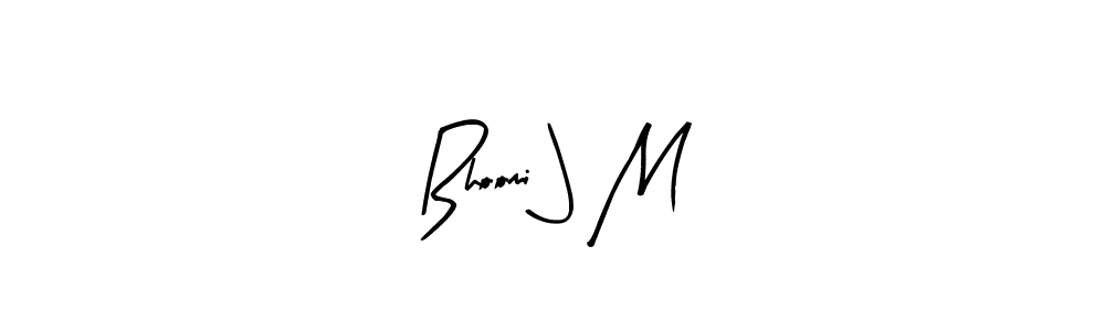 if you are searching for the best signature style for your name Bhoomi J M. so please give up your signature search. here we have designed multiple signature styles  using Arty Signature. Bhoomi J M signature style 8 images and pictures png