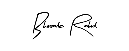Arty Signature is a professional signature style that is perfect for those who want to add a touch of class to their signature. Get Bhosale Rahul name fancy signature for free. Bhosale Rahul signature style 8 images and pictures png