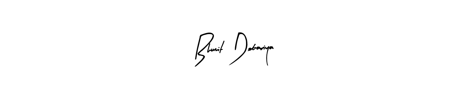 You should practise on your own different ways (Arty Signature) to write your name (Bhumit Dobariya) in signature. don't let someone else do it for you. Bhumit Dobariya signature style 8 images and pictures png