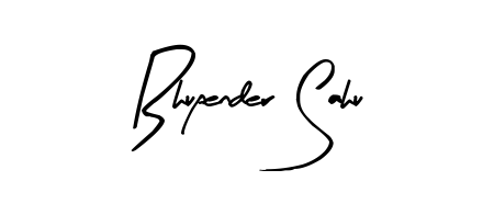 Enhance your business communications with Bhupender Sahu signature in Arty Signature lettering. Clean, modern, and universally compatible. Bhupender Sahu signature style 8 images and pictures png