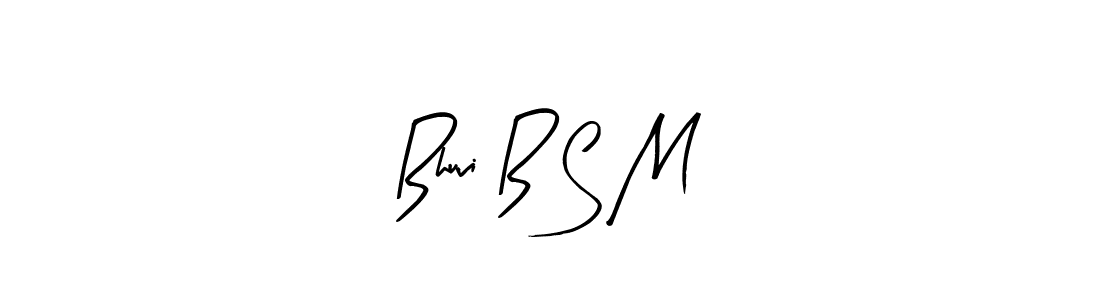 How to Draw Bhuvi B S M signature style? Arty Signature is a latest design signature styles for name Bhuvi B S M. Bhuvi B S M signature style 8 images and pictures png