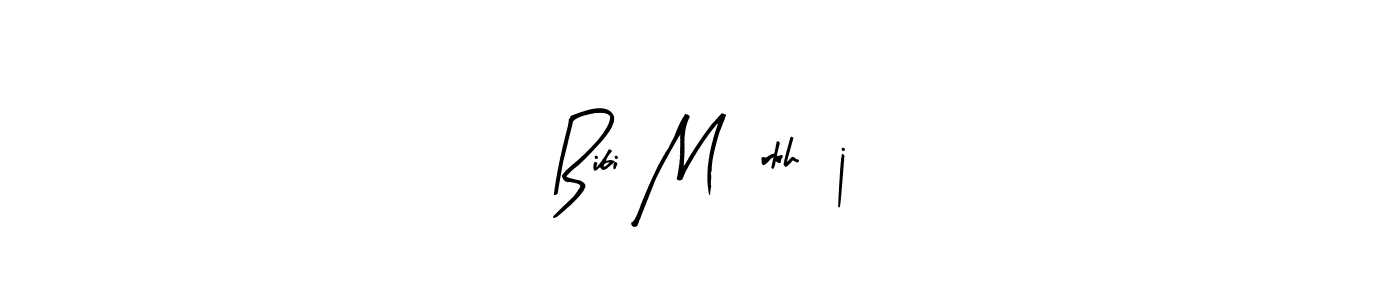 if you are searching for the best signature style for your name Bibi Mørkhøj. so please give up your signature search. here we have designed multiple signature styles  using Arty Signature. Bibi Mørkhøj signature style 8 images and pictures png