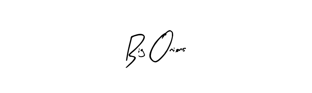 The best way (Arty Signature) to make a short signature is to pick only two or three words in your name. The name Big Onions include a total of six letters. For converting this name. Big Onions signature style 8 images and pictures png