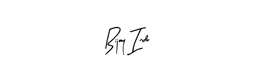 The best way (Arty Signature) to make a short signature is to pick only two or three words in your name. The name Bijay Indu include a total of six letters. For converting this name. Bijay Indu signature style 8 images and pictures png