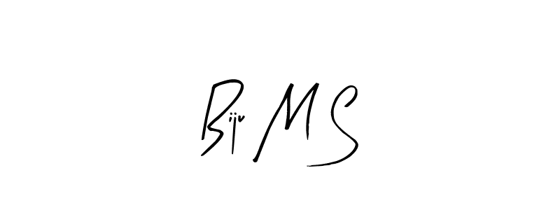 The best way (Arty Signature) to make a short signature is to pick only two or three words in your name. The name Biju M S include a total of six letters. For converting this name. Biju M S signature style 8 images and pictures png