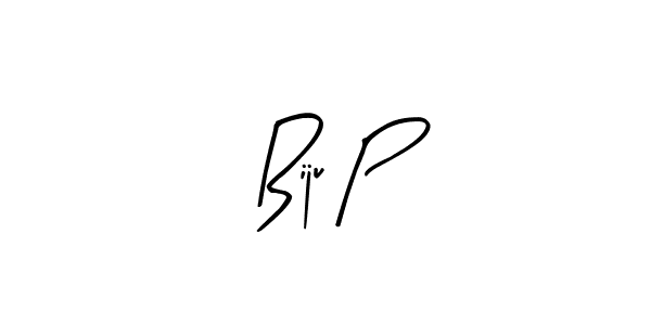 How to make Biju P signature? Arty Signature is a professional autograph style. Create handwritten signature for Biju P name. Biju P signature style 8 images and pictures png