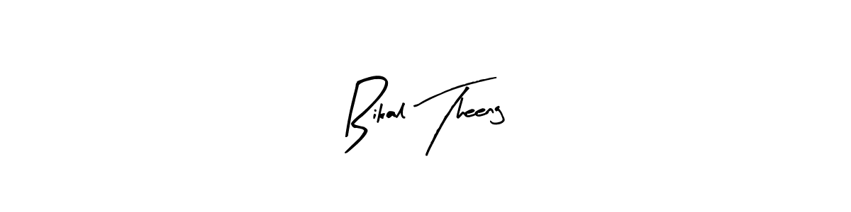 Here are the top 10 professional signature styles for the name Bikal Theeng. These are the best autograph styles you can use for your name. Bikal Theeng signature style 8 images and pictures png